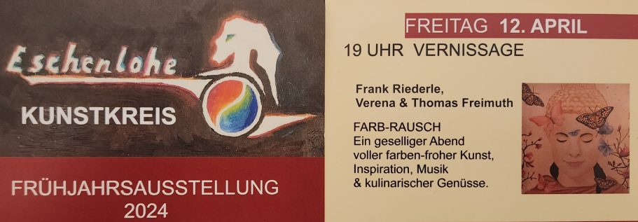 Vernissage Farb-Rausch, Schloss Türkheim 2024